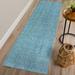 Blue 144 x 0.27 in Area Rug - Highland Dunes Fyffe Handmade Tufted Wool Denim Area Rug Wool | 144 W x 0.27 D in | Wayfair