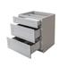 Cabinets.Deals Drawer Standard Base Cabinet in Gray | 34.5 H x 27 W x 24 D in | Wayfair GS-DB27