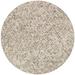 White 120 x 0.7 in Area Rug - Sand & Stable™ Kristin Geometric Handmade Tufted Wool Ivory/Brown Area Rug Wool | 120 W x 0.7 D in | Wayfair