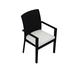 Lark Manor™ Kaneb Patio Dining Armchair Wicker/Rattan | 34.75 H x 22.75 W x 23.5 D in | Wayfair 90D1C5CC628A443C936ED32E9984CA53