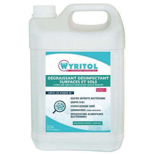 Wyritol Degraissant Desinfectant Sols Et Surfaces 5l - Wyritol