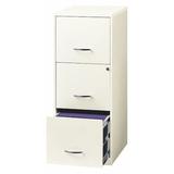 SPACE SOLUTIONS 20227 14.25 in W SOHO Vertical, Pearl White