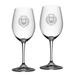 Yale Bulldogs 2-Piece 20oz. Riedel Red Wine Glass Set