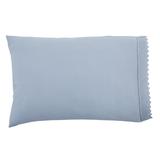 Set of 2 Embroidered Pillowcases - Cornflower, Standard - Ballard Designs Cornflower Standard - Ballard Designs