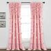 Riley Window Curtain Panel Pink Single 54x84 - Lush Decor 21T010245