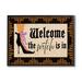 Stupell Industries The Witch Is in Sign Spooky Halloween Welcome by Andi Metz - Graphic Art Canvas in Black | 16 H x 20 W x 1.5 D in | Wayfair