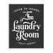 Stupell Industries Laundry Room Self-Service Vintage Faucette Illustration by Lettered & Lined - Advertisements in Brown | Wayfair ae-989_wd_13x19