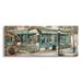 Stupell Industries European City Streets Traditional Restaurant Architecture Sidewalk Scene by Ruane Manning - Graphic Art Canvas | Wayfair