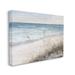 Stupell Industries Traditional Beach Coast Line Tall Grass Soft Sky Black Framed Giclee Texturized Art By Julie Derice in Blue | Wayfair