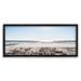 Stupell Industries Coastal Beach Strip Landscape Nautical Fence Tall Grass Black Framed Giclee Texturized Art By Natalie Carpentieri Canvas | Wayfair