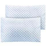 Alwyn Home Soft Gel Fiber Firm Support Pillow Microfiber/Gel Fiber | 19.69 H x 6.36 W x 6.36 D in | Wayfair 1C5CEFF0322B458BB4519665FF93D342