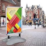 Yescom Sidewalk Poster Stand Snap Frame in White | 46.06 H x 30.31 W x 18.9 D in | Wayfair 35SPS001-6085-1103
