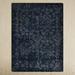 Blue/Gray 66 x 0.33 in Area Rug - Birch Lane™ Acotas Hand Knotted Wool Dark Blue/Light Gray Rug Wool | 66 W x 0.33 D in | Wayfair