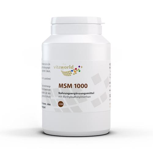 Vita World – MSM 1000 Tabletten Mineralstoffe