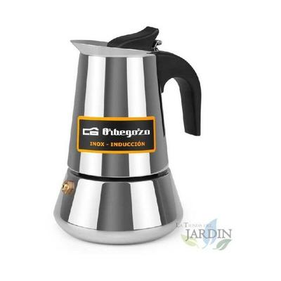 Orbegozo - Cafetière italienne en acier inoxydable. Capacité 2 tasses