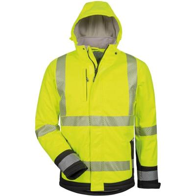 Elysee - Warnjacke Melvin,Softsh. Gr.XL, gelb/schwarz