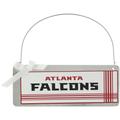Atlanta Falcons #1 Fan Galvanized Sign Ornament