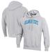 Men's Champion Heathered Gray Delaware State Hornets Reverse Weave Fleece Pullover Hoodie