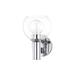 Hudson Valley Lighting Leslie 1 Light Bath Bracket - Aged Brass in Gray | 10 H x 6.25 W x 6.25 D in | Wayfair H543301-PC