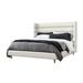 Interlude Ornette Bed Polyester in Black | 60 H x 80 W x 95 D in | Wayfair 199506-7