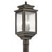 Charlton Home® Zuzanna Outdoor 4-Light Lantern Head Aluminium/Metal in Brown/Gray | 23.25 H x 9 W x 9 D in | Wayfair