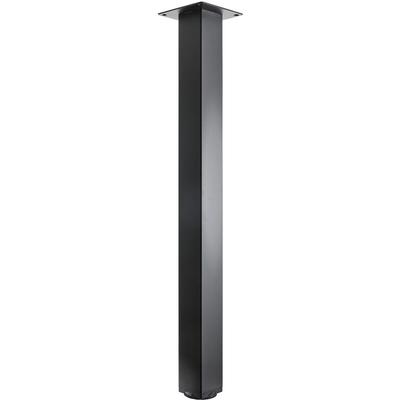 Tischbein Arba, 710x60x60mm, Höhenverstellbar, Bis 100kg - Hettich