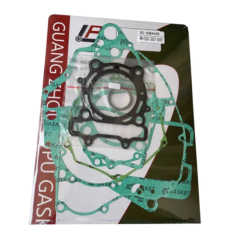 Kit de joints de couvercle de carter pour Suzuki ThomZ250 RM-Z250 ThomZ, kits de reconstruction de moteur de moto, RM-Z 250 250cc 2007-2009