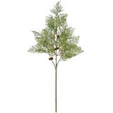 Christmas Decoration Cypress Green Pine pick with Flower 39 Inch