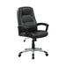 Adjustable Height Office Chair in Black