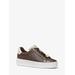 Michael Kors Poppy Color-Block Logo Sneaker Brown 10