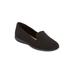 Extra Wide Width Women's The Madie Flat By Comfortview by Comfortview in Black (Size 10 1/2 WW)