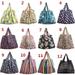 1pc Waterproof Folding Reusable Eco Shopping Travel Shoulder Bag Pouch Tote Handbag (12 patterns to choose from)