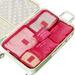 Musuos Portable Waterproof Travel Storage Packing Luggage Clothes Organizer Bags 6pcs Set