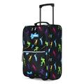 Fortnite Multiplier 17.5" Upright Roller Softside Carry-on Luggage - Black/Bright