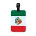Puzzled Mexican Flag Luggage Tag - Unique Mexico Flag Novelty Travel Tags For Luggage, Cute World Flags Travel ID Identification Label For Suitcase, Backpack & Sports Bag - Tags for Men & Women