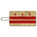 Rustic Washington DC District of Columbia State Flag Distressed USA Wood Luggage Card Suitcase Carry-On ID Tag