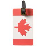 Graphics Andamp More Canada Flag Luggage Tags Suitcase Carryon Id, White