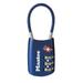 4688D Set Your Own Combination TSA Accepted Luggage Lock 1 Pack Blue, TSA accepted luggage lock enables screeners with the ability to inspect and relock.., By Master Lock