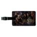 Farscape Crew Group Shot With Logo Rectangle Leather Luggage Card Suitcase Carry-On ID Tag