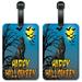 Black Cat - Luggage ID Tags / Suitcase Identification Cards - Set of 2