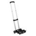 Portable Foldable Two-wheeled Luggage Shopping Travel Cart Flatbed Trailer Trolley Barrow