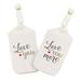 Lillian Rose Love You More Luggage Tag Set