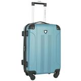 Travelers Club Chicago 20" Hardside Rolling Carry On Luggage - Teal