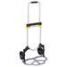 Luggage Cart Folding Hand Trolley Portable Push Travel Aluminium Collapsible 2121G Oversized Luggage Cart Black