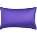 12" x 20" Throw Pillow â€“ Dark Lavendar: 1 PCS Luxurious Premium Microbead Pillow With 85/15 Nylon/Spandex Fabric. Forever Fluffy, Outstanding Beauty & Support. Silky, Soft & Beyond Comfortable