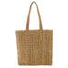 Women Straw Tote Bag Large Beach Handmade Weaving Shoulder Bag Handbag for Vacation Shopping