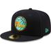 Men's New Era Navy/Mint Philadelphia 76ers 59FIFTY Fitted Hat