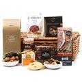 Frosty Treats Hamper - Almond fruit cake, Pumpkin seeds, Biscuits, Strawberry preserve, Chocolate Square, Crisp bread, Chocolate almonds - Next Day Delivery Food & Drink Hamper Gift