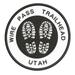 Go Trekking! At Wire Pass Trailhead Utah 3.5 Inch Iron Or Sew On Embroidered Fabric Badge Patch Hiking Trails Iconic Series