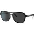 Ray-Ban RB4356 State Side Sunglasses Polarized Black Lenses Black Transparent Black 58 RB4356-654548-58